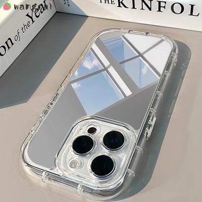 Mirror Phone Case For OPPO A80 A5 A3 Pro A3i Plus A36 A58 A57 A79 A78 A77 A76 A56S A15 A15S A98 A97 A96 A94 Simple Soft Case