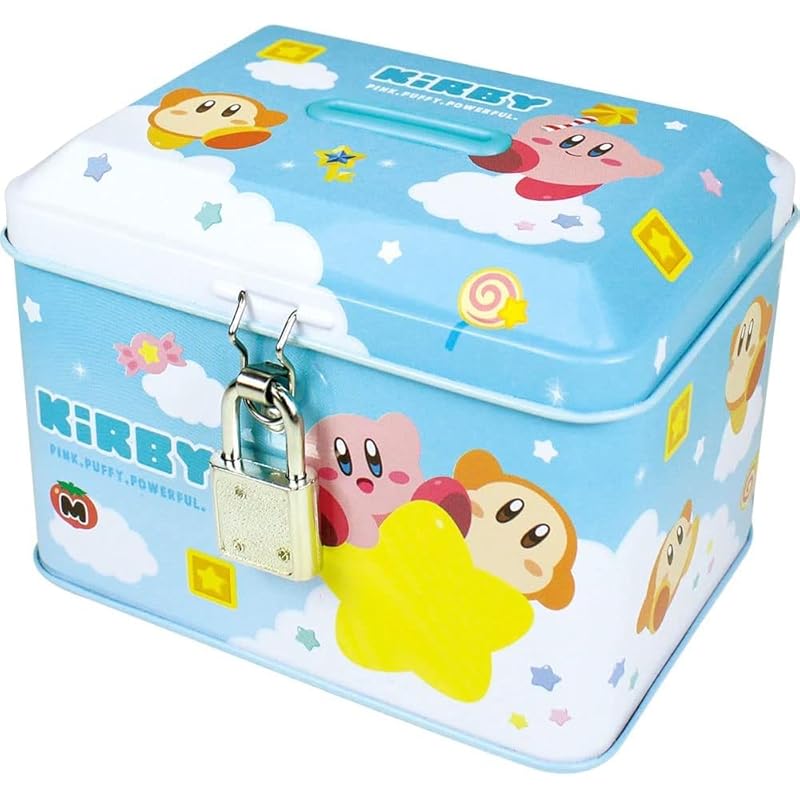 T s Factory Kirby Keyed Tin Bank Adventure