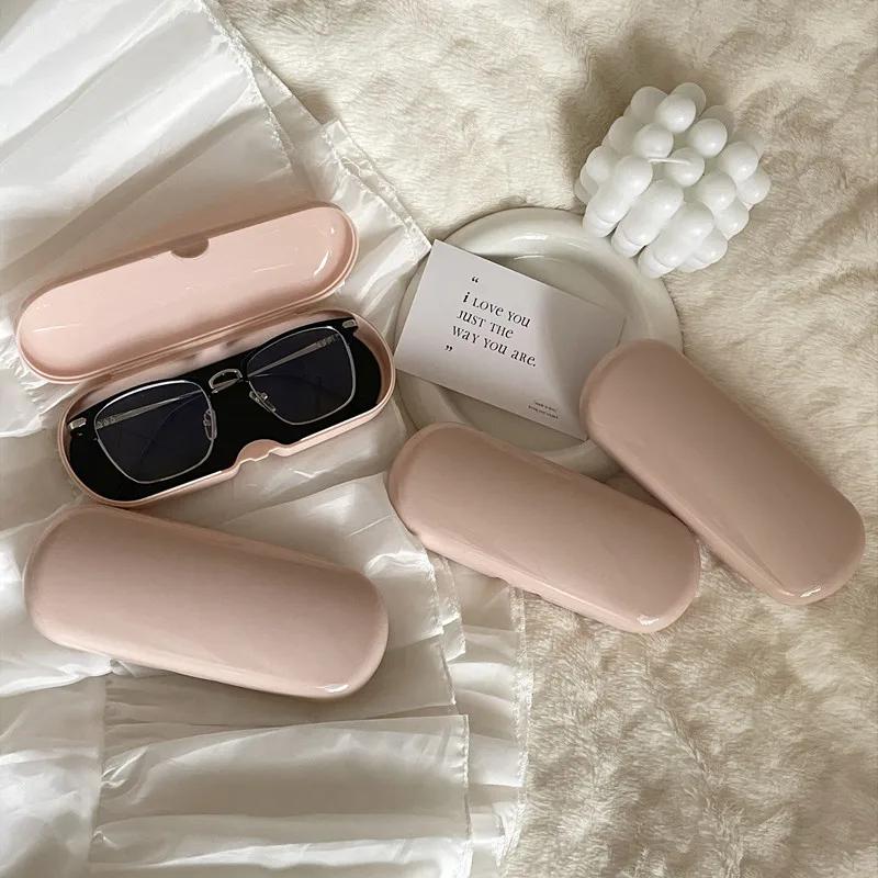 Fashion Glasses Case Women Portable Cute Sunglasses Reading Eyeglasses Glasses Storage Box Travel Glasses Protective Organizer
