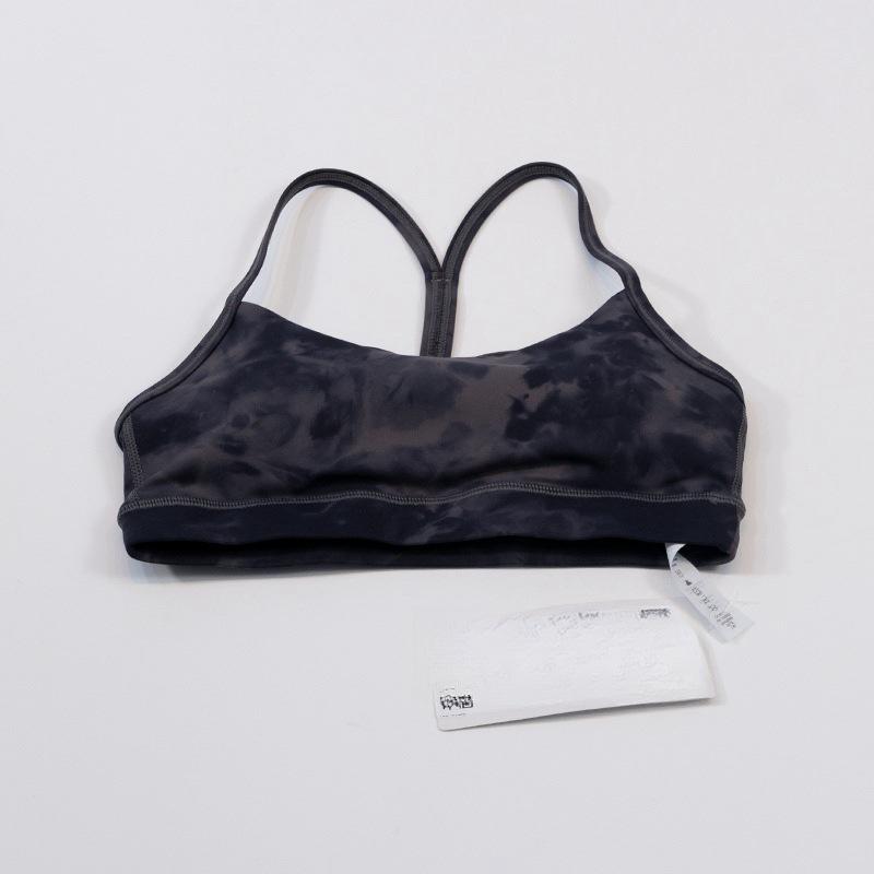 

Спортивный бюстгальтер-топ на Y-образной спинке с принтом тай-дай и начесом L for 110-120 jin