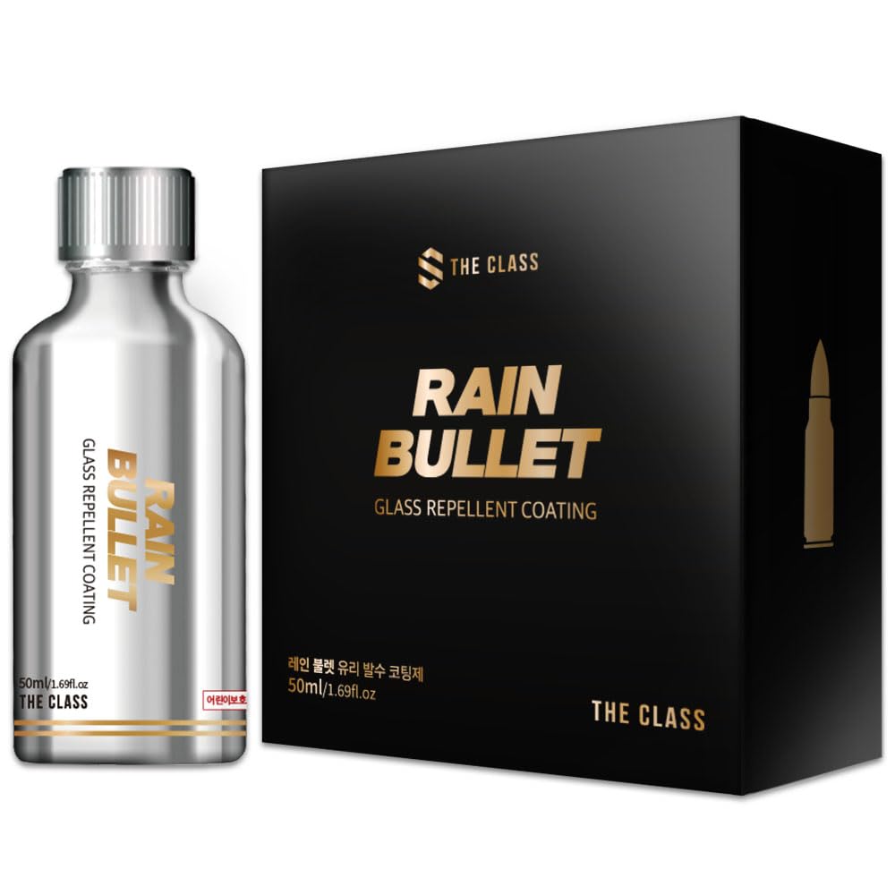 

THE CLASS Rain a super glass coating that repels A single application lasts for six Suitable for all glass The Class Rain Car stain car wash Bullet,