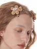 ZHUHE The Gemstone Bear Hairpin Features A Sweet And Romantic Style, Making It A Perfect Jewelry Accessory For Women As A Party