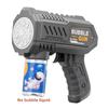 Space Astronauts Fully Automatic Bubble Gun Rocket Bubbles Machine Automatic Blower With Bubble Liquid Plaything For Kids Bubble Present