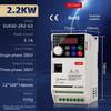 VFD 0.75/1.5 /2.2/4/5.5kw/15kw Input 220V/380V ,Three phase output 220V/380VVector frequency converter,Motor Speed Controller