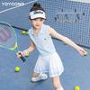 Moonkids Girls' Quick-Dry Sleeveless Sport Skirt Set