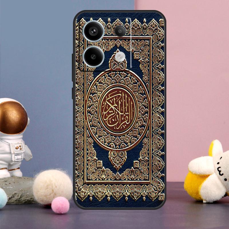 Holy Quran Arabic Case For Xiaomi Redmi Note 14 13 9 10 11 12 15 Pro Plus Redmi 15 15C 14C 10C 12C 13C Cover