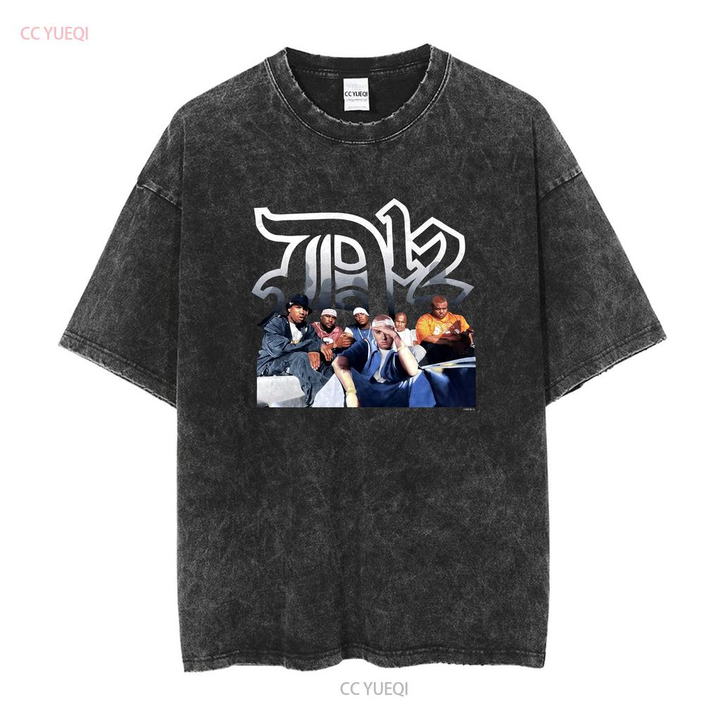 Vintage Eminem D12 Slim Shady Rap T-Shirt 2001 Tour My Band 90er Herren Gr. L vintage gewaschen weich Unisex bequem Mode