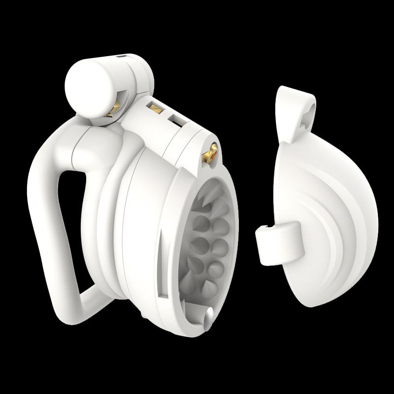 BDSM Constraining Toys Adjustable and Detachable Chastity Cage Anti-erection Spiky Device Male Chastity Device Cock Cage Sex Toy