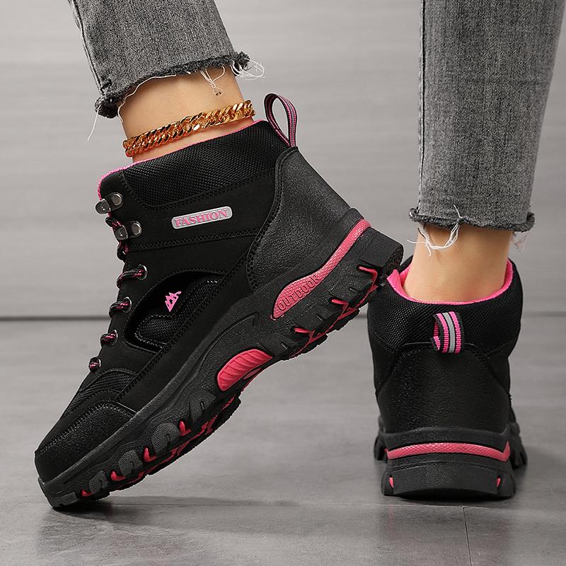 Women Boots Waterproof Outdoor Hiking Boots Women's Safety Work Shoes Walking Sneakers Non Slip Ankle Boots Botas