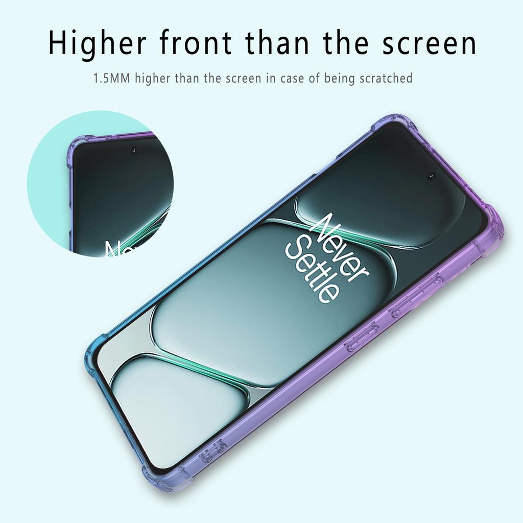 Phone Case For OnePlus 15R 5G / Ace 6 5G / Ace 6T 5G Gradient Color TPU Anti-Drop Phone Cover