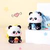 Cute Cartoon Panda Keychain Pendant Car Key Rings For Women Girls Exquisite Creative Backpack Decoration Accessories Gifts