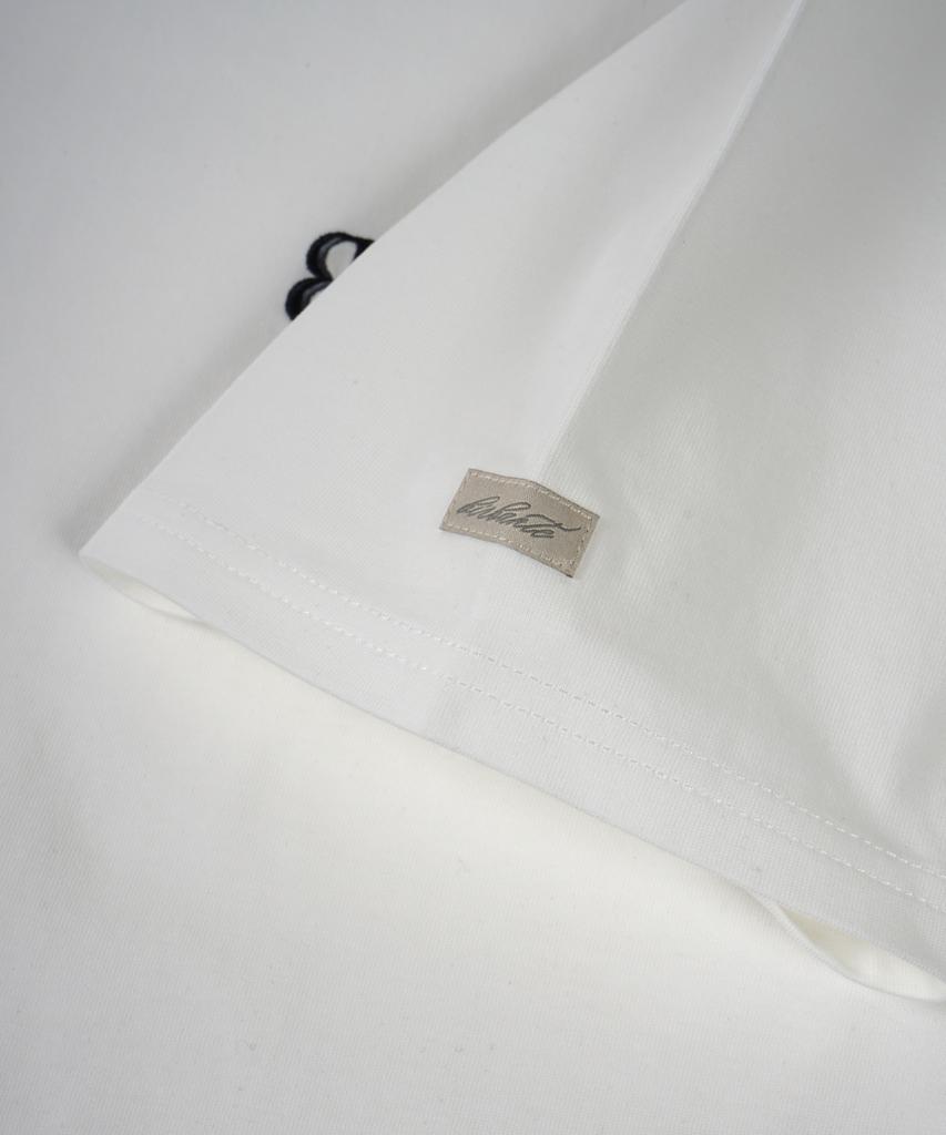 BIRBANTE Monogram Logo T-Shirt - White