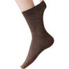 Miiow 92% Wool Women's Mid-Calf Socks Autumn Winter Thickened Fleece Warm Cold-Resistant Maternity Long Socks