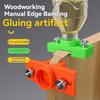 DIY Craft Adjustable Woodworking Edge Banding Glue Applicator Tool for Hand Glued Sealing Artifact 10-50mm