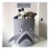 Cute Cartoon Animal Felt Storage Basket Large Capacity Foldable Laundry Hamper for Kids Bedroom Toy Organization