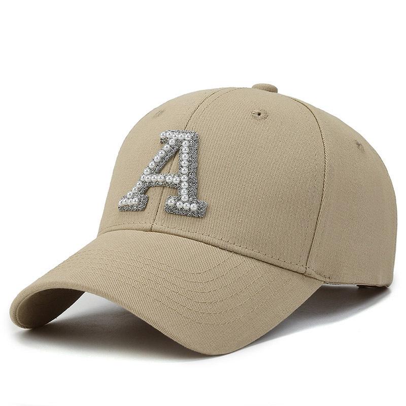 Spring Listing Of The Same Baseball Cap, Mountaineering Breathable Sun Hat, Fashionable A Letter Diamond Hat