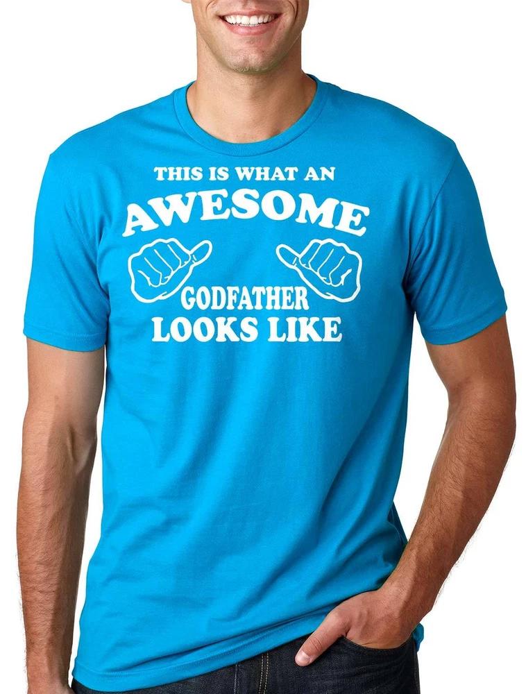 Godfather Baptism Tshirt Awesome Godfather Tshirt Gift for Godfather Tee M