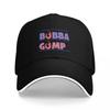 Forrest Gump Artistic Lettering Bubba Gump Camping Baseball Caps For Womens Printing Male Beach Dad Hat Trucker Cap
