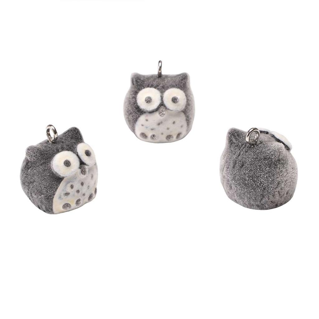 1 pièce Pendentif Animal Mignon Dessin Animé Pendentif Animal Velours Pendentif Charme Tridimensionnel Porte-clés Pendentif Pendentif Sac à Dos Accessoires de Bijoux DIY