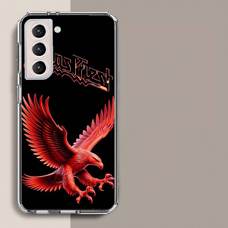 J-Judas P-Priest Band Phone Case For Samsung A16 A26 A36 A56 A17 A15 A25 A35 A55 A14 A24 A34 A54 A04S A05S Galaxy Note 20 10 9 8