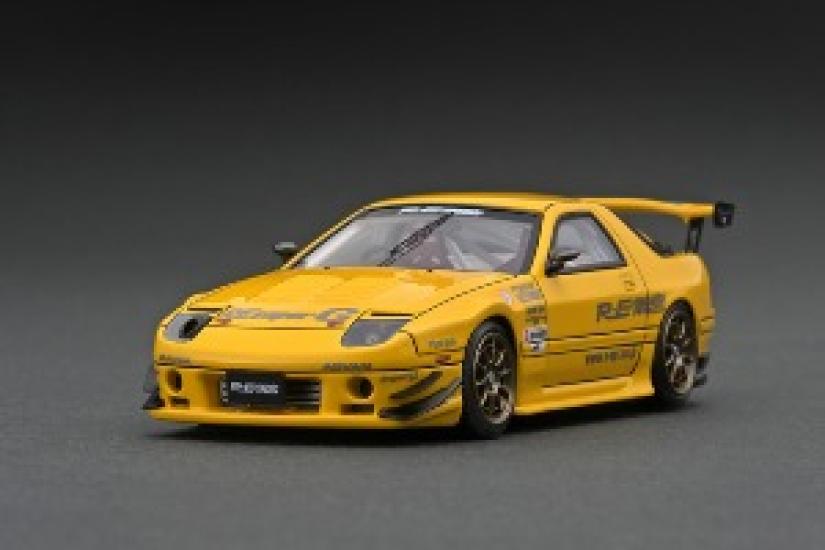 Ignition Model 1/43 Mazda RX-7 (FC3S) RE Amemiya Yellow