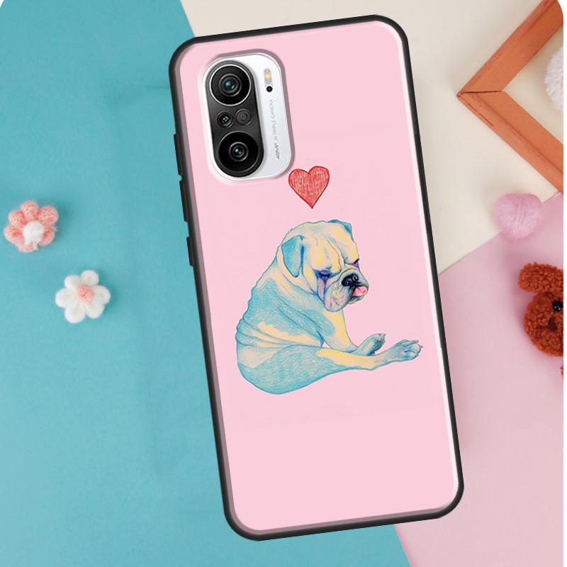 

Чехол French Bulldog для POCO F3 F1 F2 M3 M4 X4 Pro GT X3 Pro Чехол для Xiaomi Mi 11 Lite 12 X Mi 11T Pro POCO M4 Pro