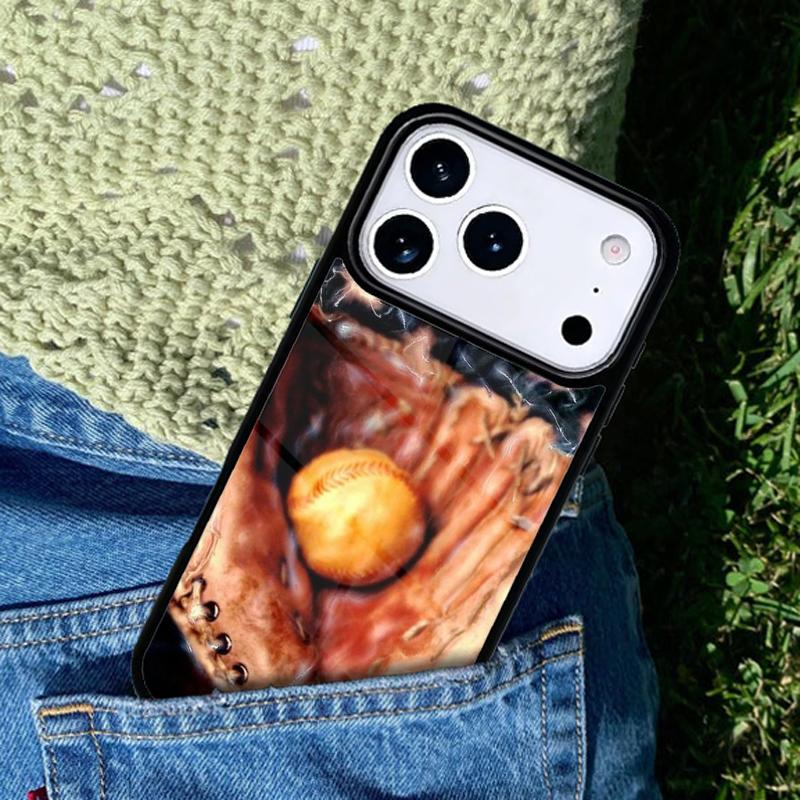 Baseball Texture Image Phone Case Cover for IPhone 11 12 13 14 15 16e 17 Pro Max Coque for IPhone 17 Air