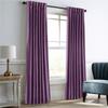 Fleece Solid Color Blackout Curtain Cloth, Living Room Bedroom Blackout Curtain Finished Multi-Color