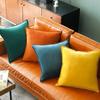 Solid Color Cushion Cover Soft Sofa Pillowcase High-end Velvet Throw Pillow Cover  Bedding