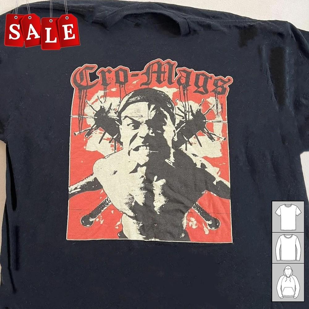Rare  Cro-mags band  Cotton Black S-235XL T-Shirt TH424 Unisex T-Shirt XXXXL