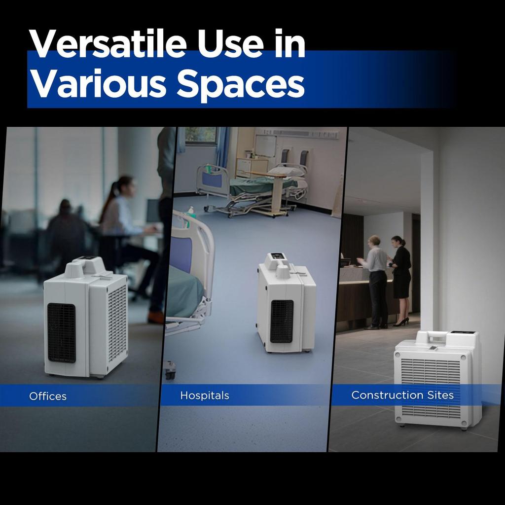 Luftrenare XPOWER Professionell Luftrenare Luftrenare 4-lagers HEPA-filtrering X-3780