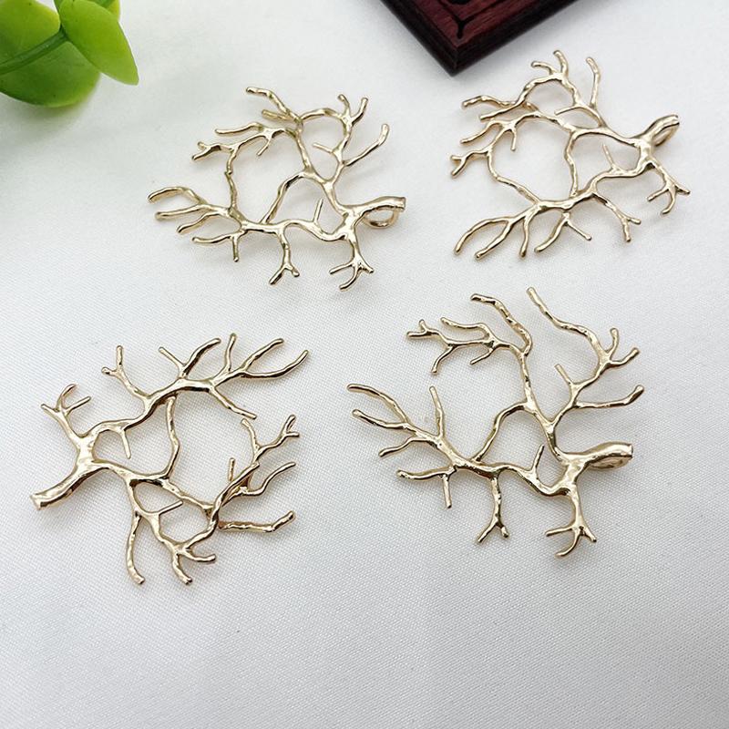 Tree Branch Base Necklace Pendants For Cameo Diy Jewelry Making Accessories