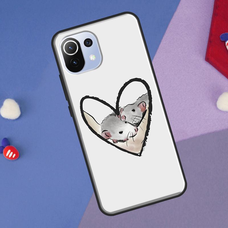 Maus Ratte Hülle Für Xiaomi 14 Ultra 13 11T 12T 13T 14T Pro POCO X6 X7 Pro X3 X5 F3 F5 F6 M6 Pro Case