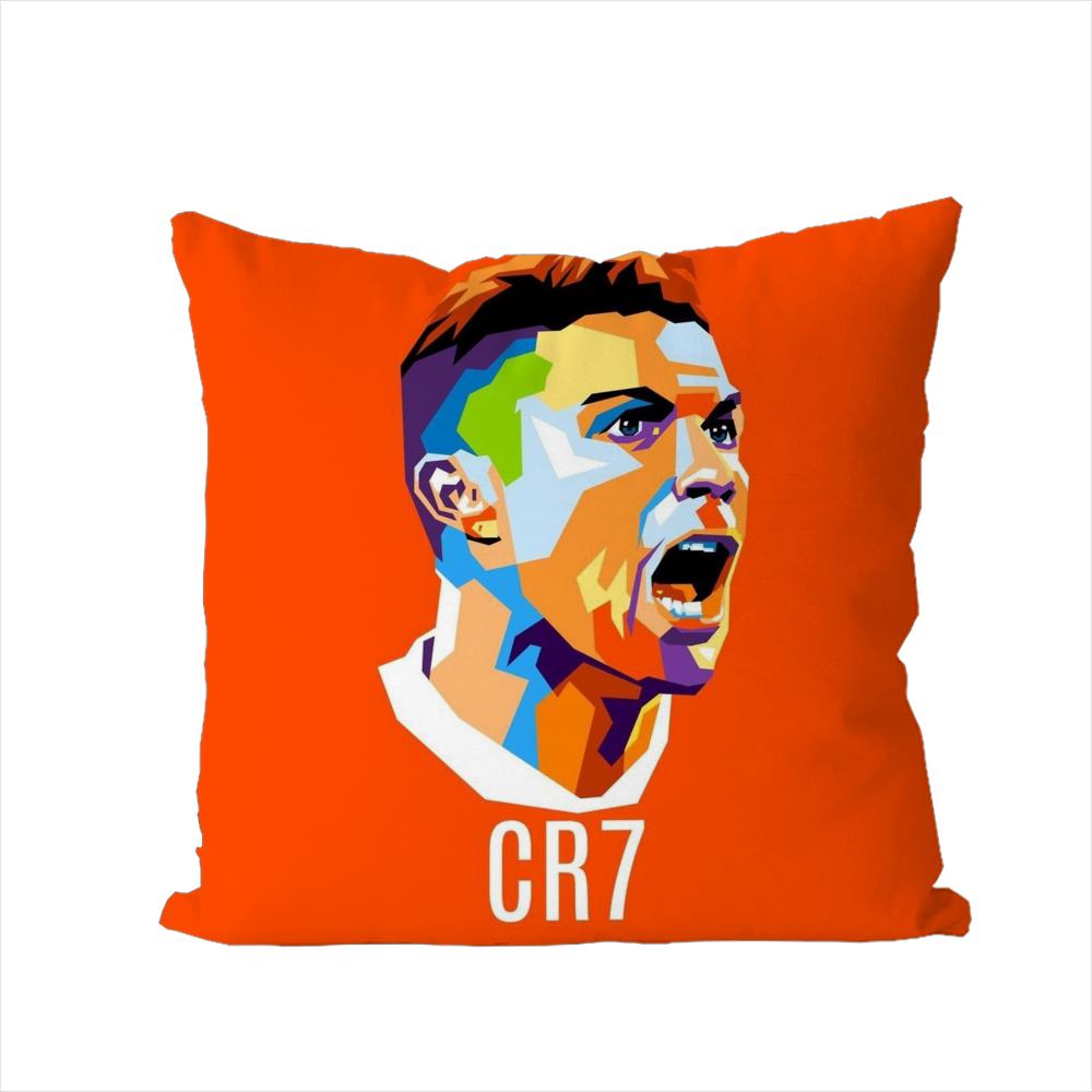 

CR7 Cristiano Ronaldo Pillow Case For Car Sofa Decorative Home Doublesided Print Plush Square Throw Pillow Cushion Cover 30x30cm