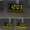 Adjustable Brightness Digital Alarm Clock Large Screen Table Clock LED Electronic Clock  Home Use
