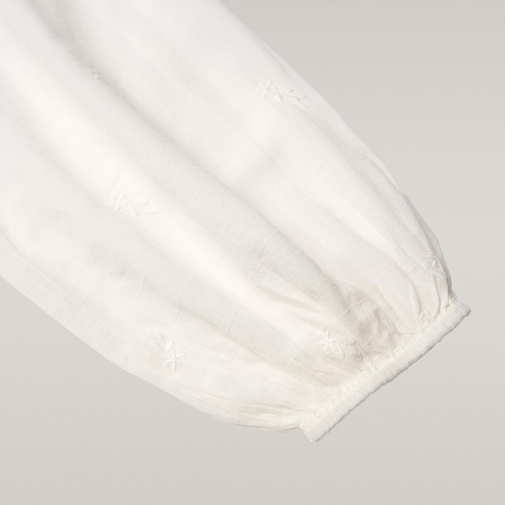 Levis Fashion Trend Puff Sleeve Lace Doll Top Women tops 005ZT-0002