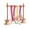 Schleich Farm World Pony Curtain Training Figure 42484