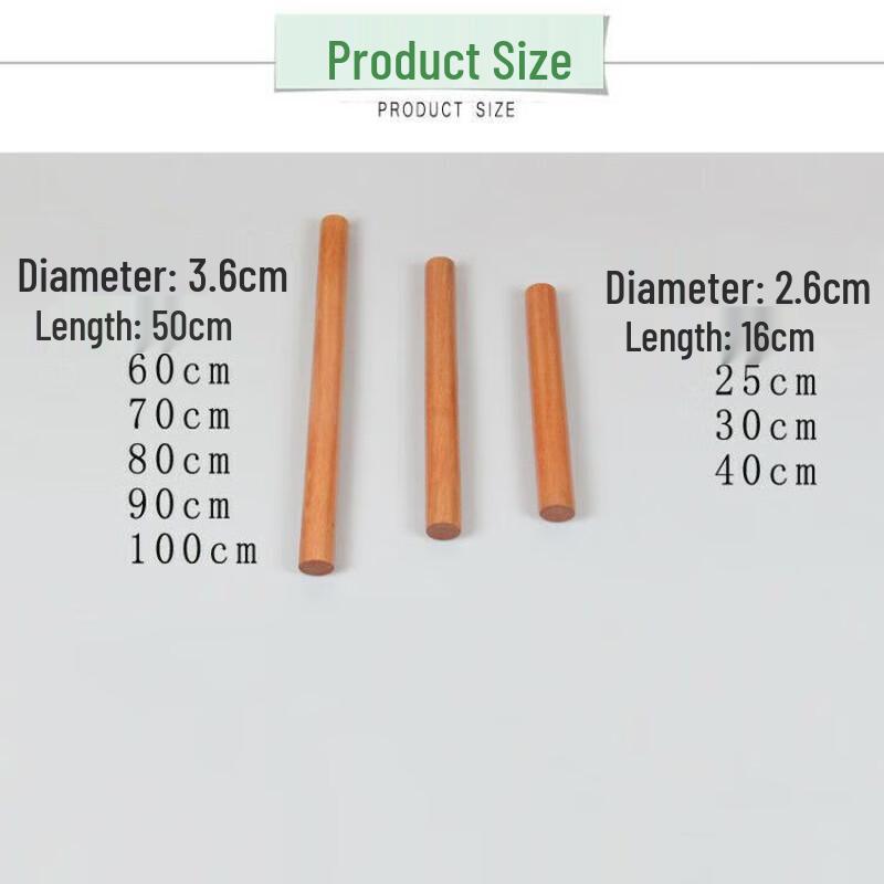 NHZHIW Wooden Rolling Pin
