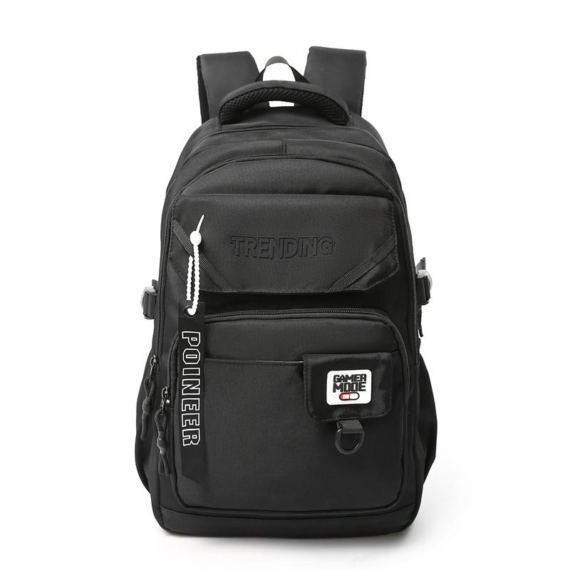 Men's Large Capacity Backpack Travel Computer Backpack Women's Junior Senior High School Student Schoolbag