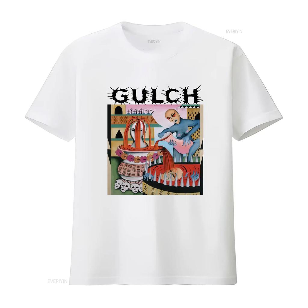 Gulch Band T-shirt Fortezza Cerebrale Impenetrabile Disponibile in Tutte le Taglie S 5XL graphic lavato vintage Elastica alla moda
