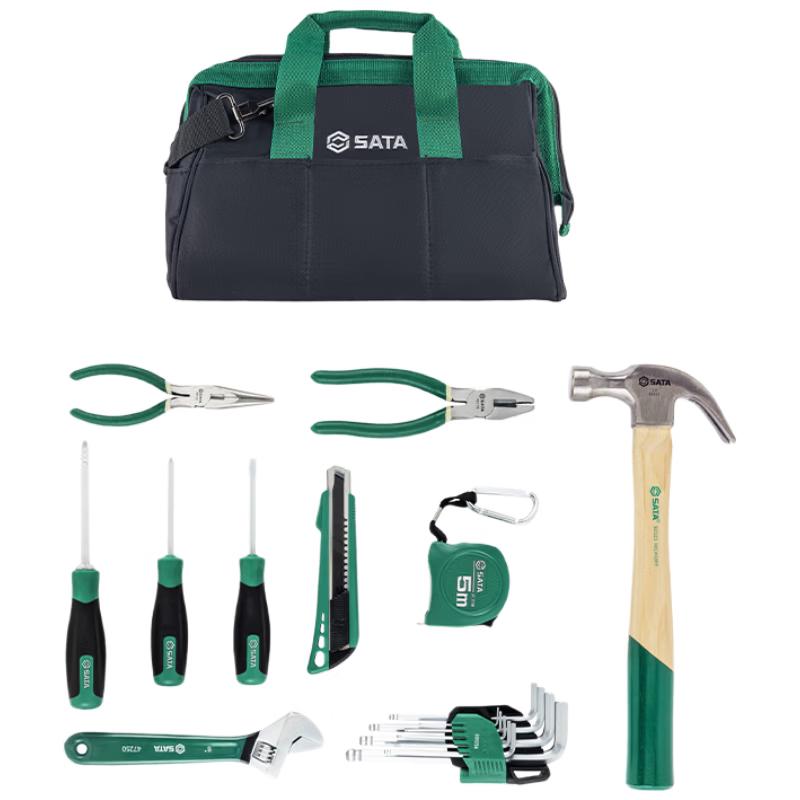 SATA 19-Piece Basic Household Repair Tool Kit