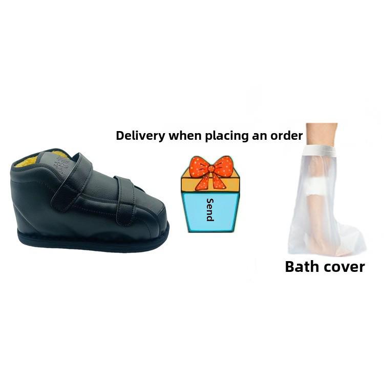 Fracture Recovery Waterproof Plaster Overshoes - Protective, Warm, and Comfortable for Swollen Feet