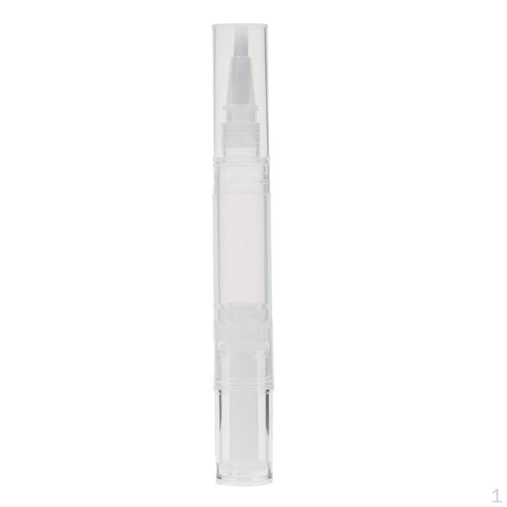 3ml/5ml Twist Gloss Nail Polish Tube Container - 5ml Clear