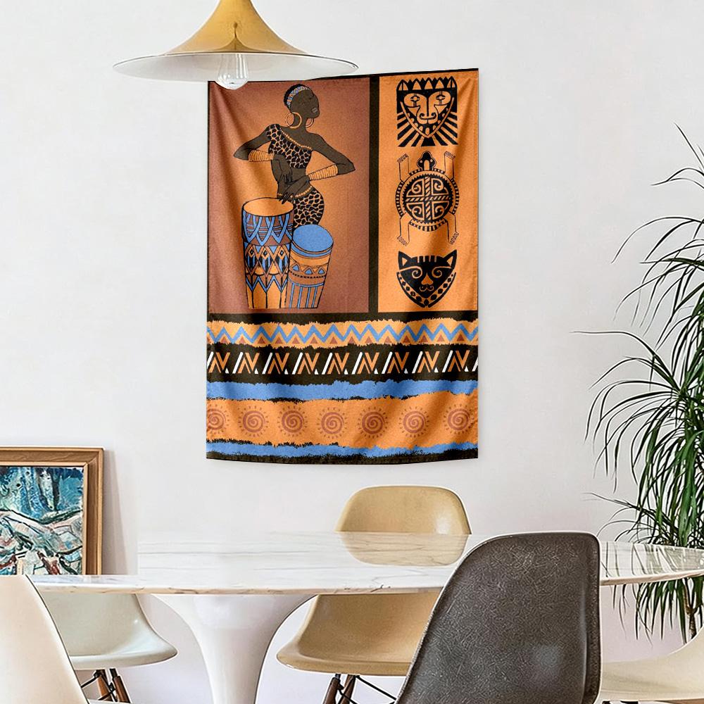 African Style Wall Decor Tapestry Art For Pet Memorial Birthdaywedding Party Backdrop Family Gift