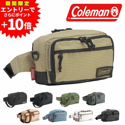 Coleman Bag 2WAY Waist Shoulder Pouch Nylon Walker 2L B6 Men Women Free Shipping Birthday Present Gift Wrapping Authorized Dealer