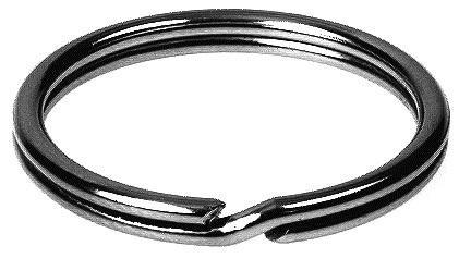 Key Ring Nickel Plated Steel 25 1 Pc