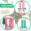 Christmas Nutcracker Decor Doll Christmas Decoration Nutcracker Figure for Party