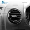 Real Soft Carbon Fiber Sticker For Seat Leon 2005 2006 2007 2008 2009 2010 2011 2012 Car Both Side of Air Outlet Accessories
