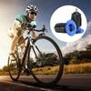 Universally Fit Aluminum Bike Handlebar End Cap Easy To Install Handlebar End Plugs For Various Riding Conditions