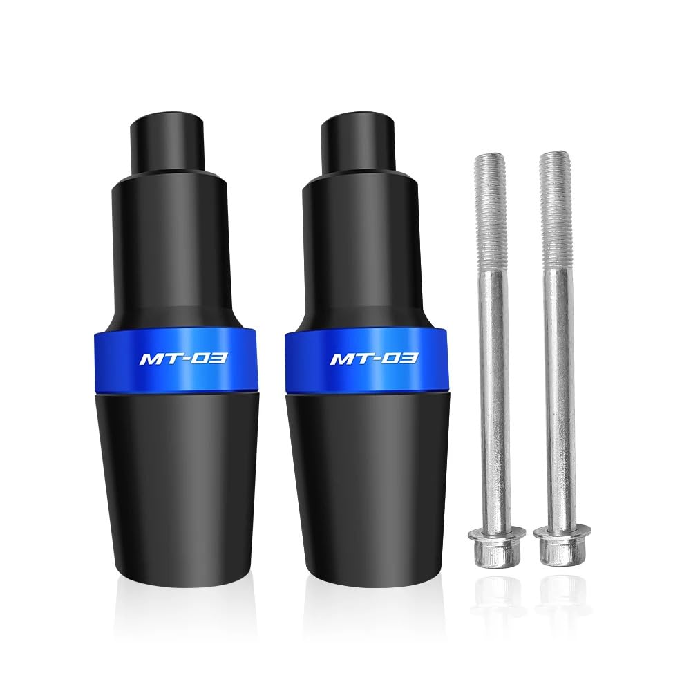 Anti-Fall Protection Engine Crash Pads for MT03 MT25 2025 2024 2023-2015 Motorcycle Frame Sliders Crash Protectors (Black) [Parallel Import]